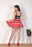 Caliente Boho Gitano Minifalda