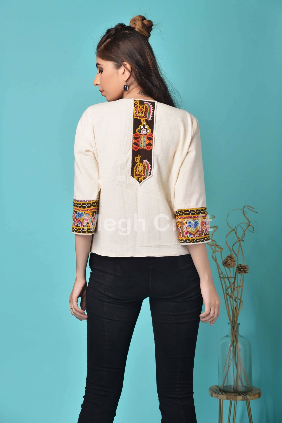 Boojayna Jacket Sustainable Fashion Bohemian Jacket – Craft N Fashion