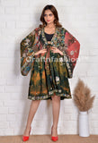 Tie Dye Sequin Beadwork Shrug