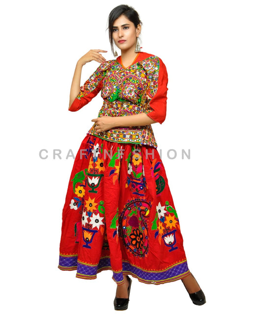 Falda tradicional india