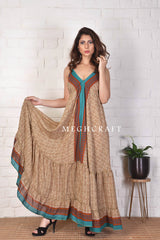 Indian Silk Resort Wear Dress