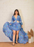 Bohemian Tie Top Clothing Set