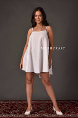 White Embellished Club Dress