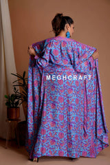 Vintage Silk Sari kimono Robe
