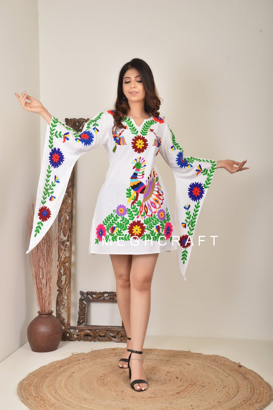 Mexican Style Mini Dress