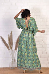 Boho Summer Fashion Silk Dress