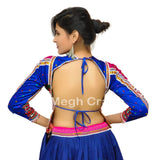 Blusa Kutch sin espalda bordada