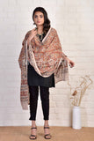 Étole florale Kalamkari Dupatta