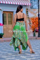 Spanish Silk Wrap Around Skirt