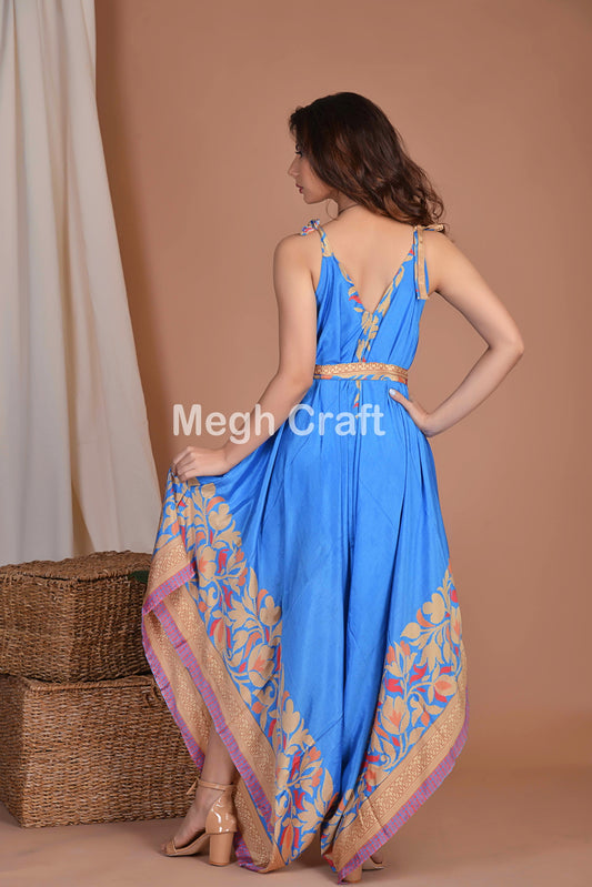 Beach Overall Maxi Jumpsuit