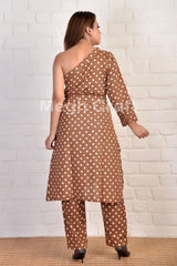 Kutch Ajrakh Block Printed Dress