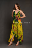 Tie Dye Beaded Maxi Dress