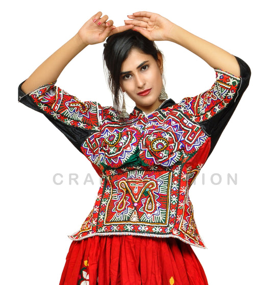 Falda tradicional Kutch Rabari
