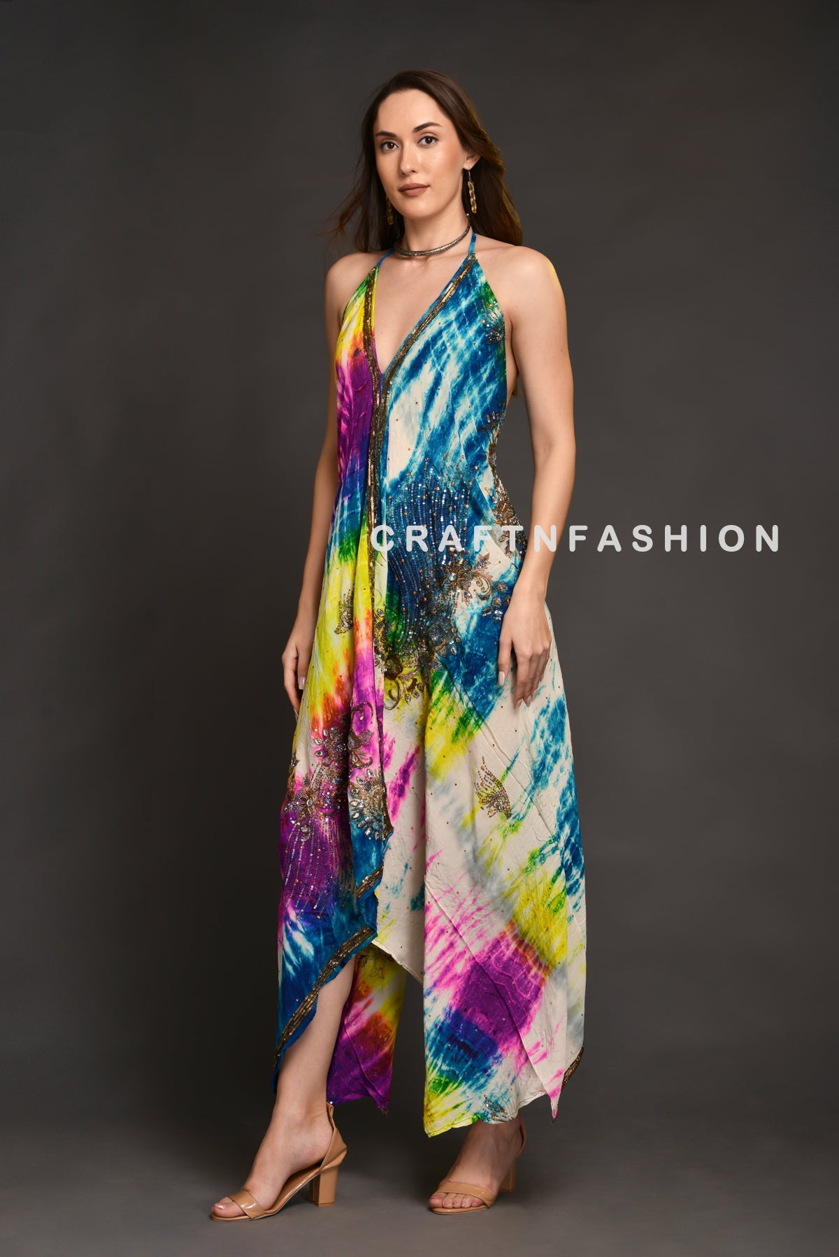 Boho Beach Wear Maxi Dress – Craft N Fashion
