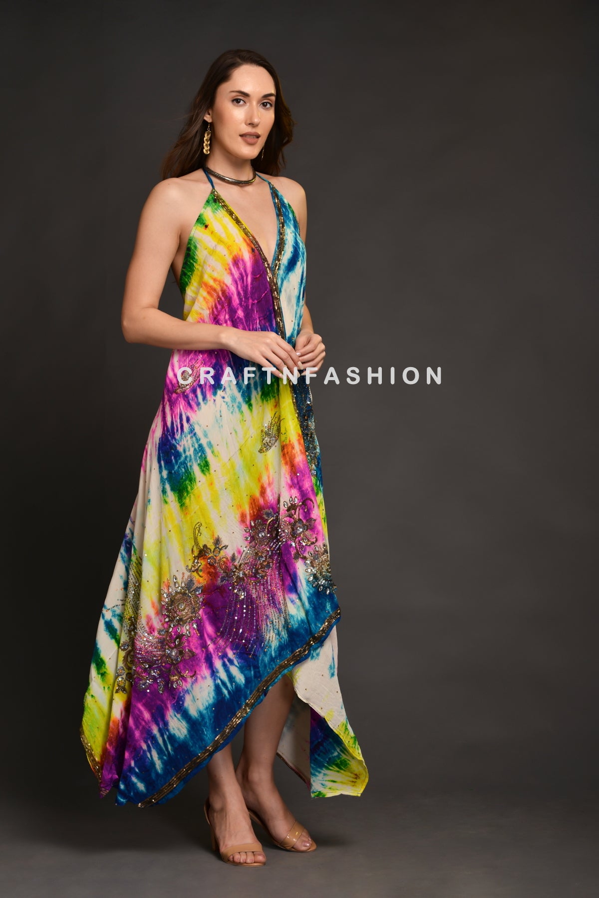 Boho Beach Wear Maxi Dress – Craft N Fashion