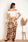 Women Smocked Waist Trouser