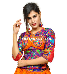 Kutch Embroidered Tribal Blouse