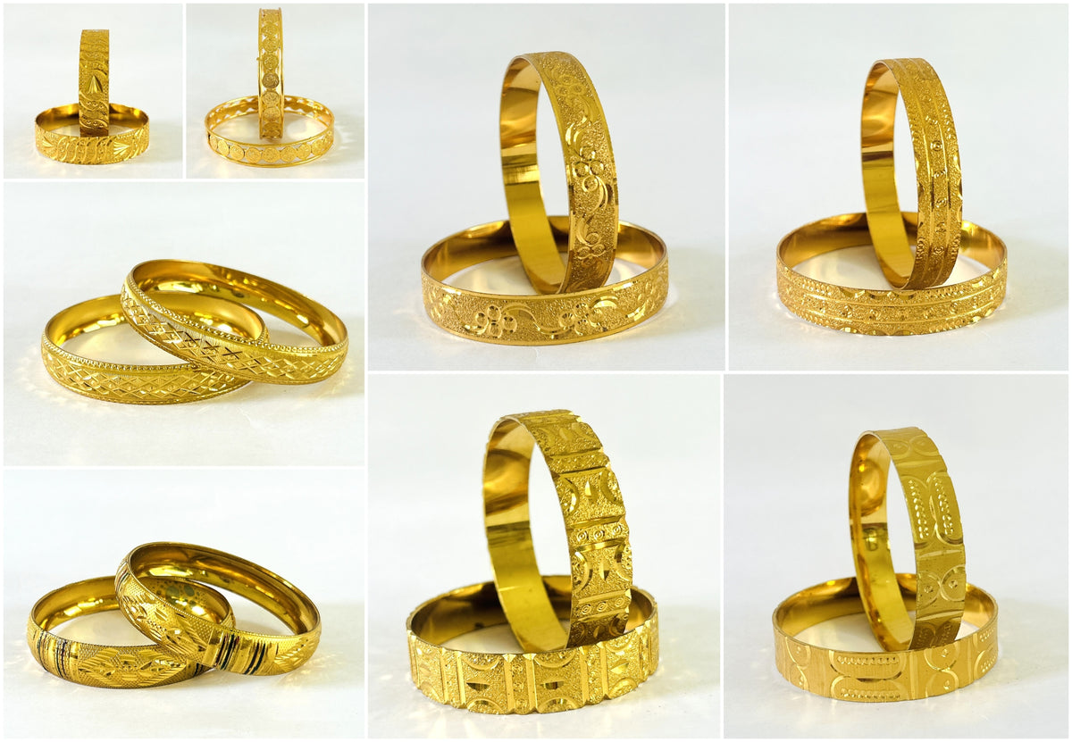 Wholesale Bridal Gold Plated Bangles