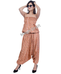 Vintage Recycled Sari Silk Jumpsuit