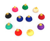 Handmade Thread Jhumka Earrings