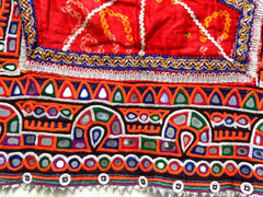 Kutch Embroidered Backless Blouse
