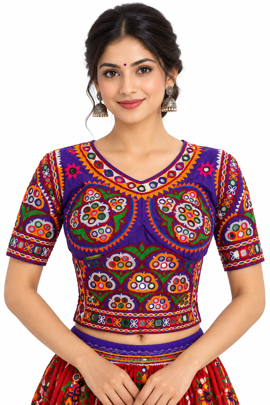 Bohemian Embroidery Kutch Blouse