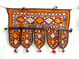Kutch Work Valance Door Hanging