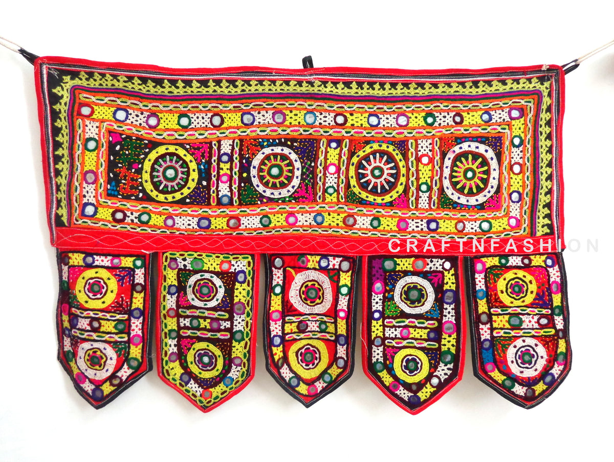Decorative Kutch Embroidery Door Hanging