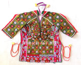 Blouse de broderie tribale gujarati