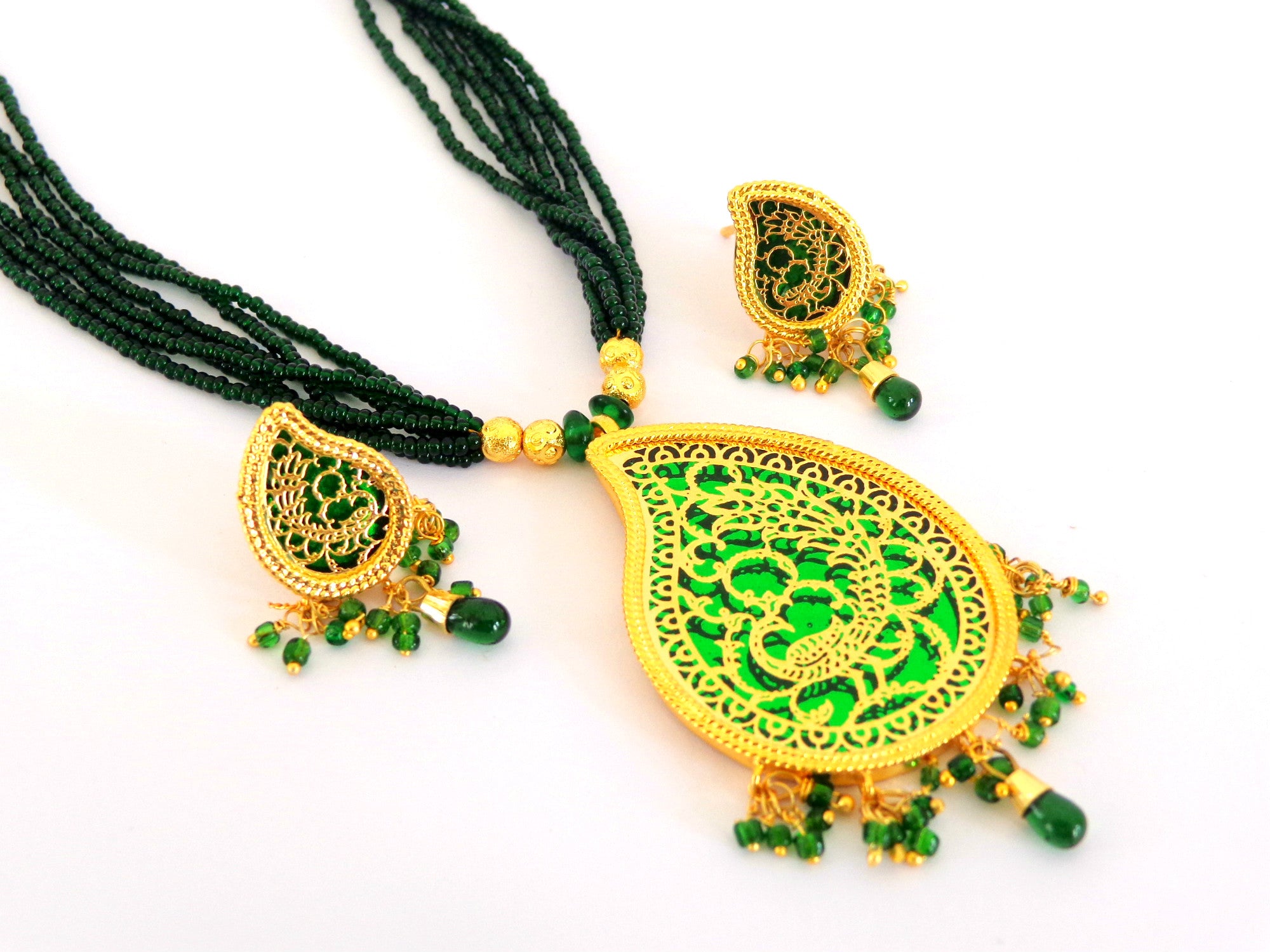 Wholesale Thewa Jewellery Pendant Set
