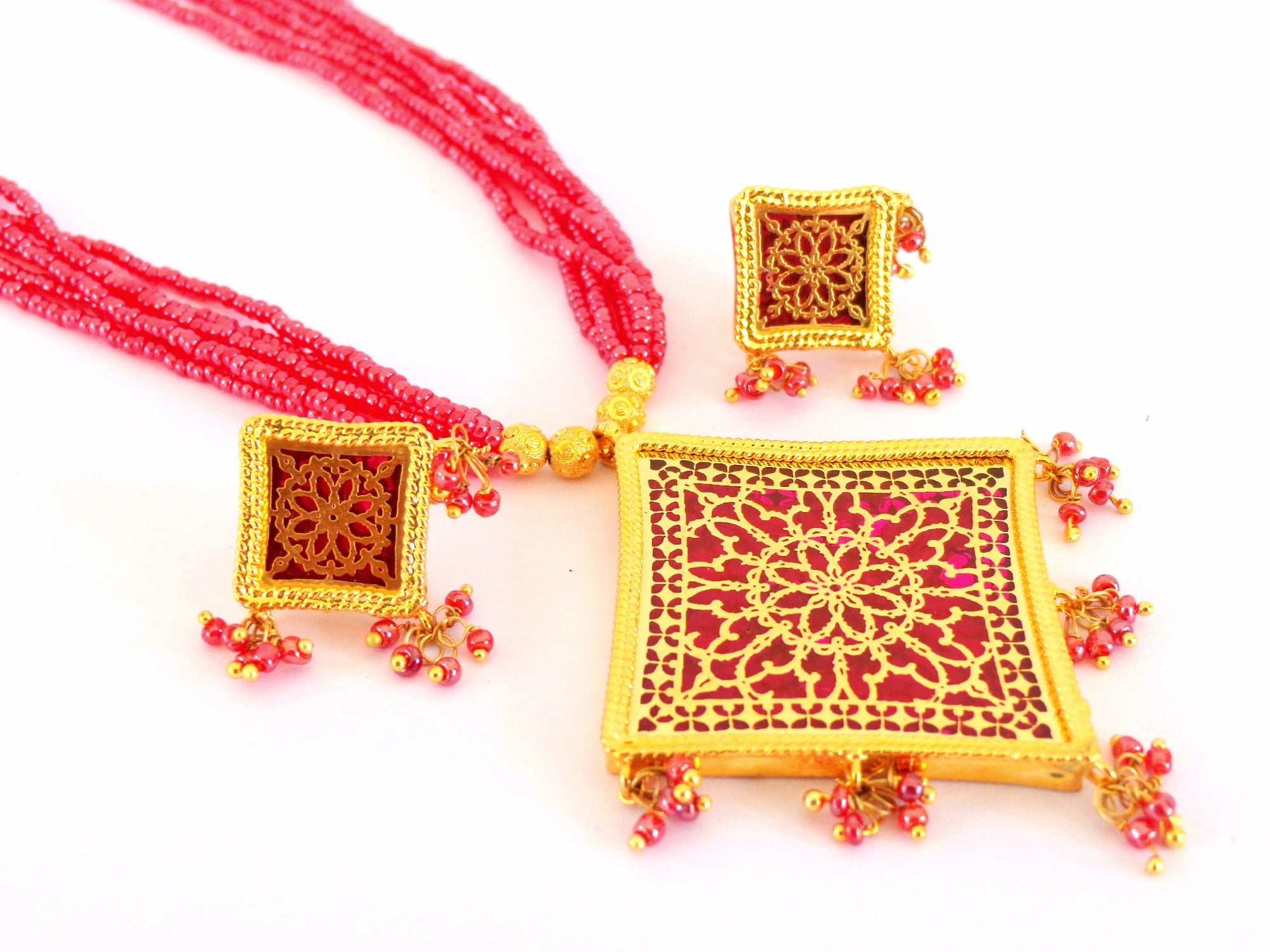 Wholesale Thewa Jewellery Pendant Set