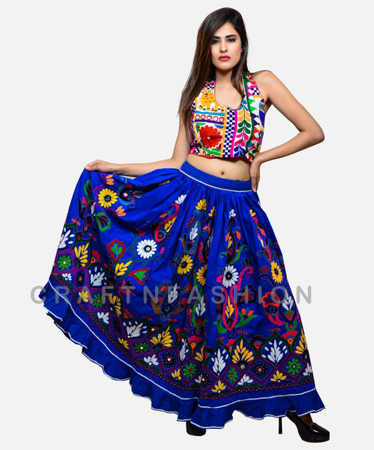 Bohemian Embroidery Skirt