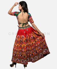 Boho Gypsy Embroidery Kutch Skirt