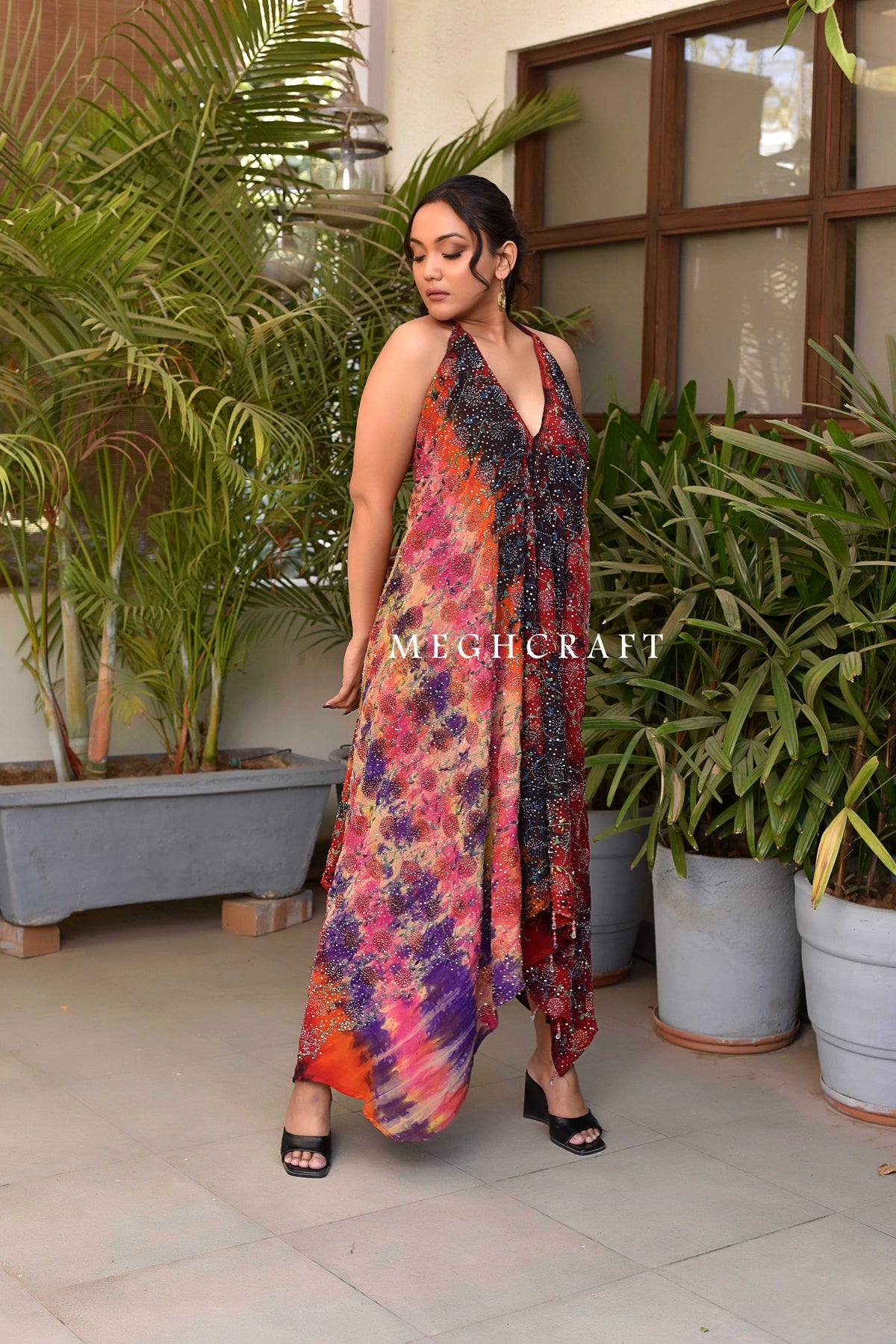 Vestido maxi de diosa hecho a mano