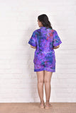 Tie dye Silk Short Set