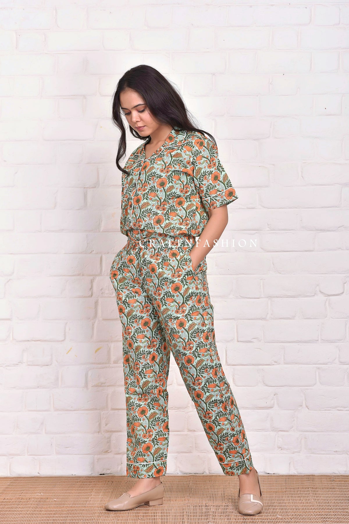 Women's Cotton Pajama Set