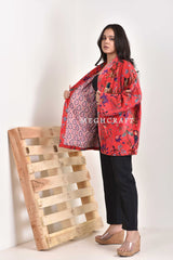 Bata de kimono con válvula de invierno Boho