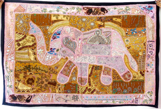 Antique Elephant Tapestry