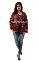 Multicolor Boho Jacket Coat