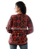 Abrigo chaqueta boho multicolor