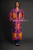 Authentic Suzani Long Jacket Coat