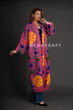 Authentic Suzani Long Jacket Coat
