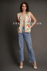Embroidered Waist Coat