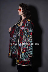 Floral Suzani Embroidery Jacket