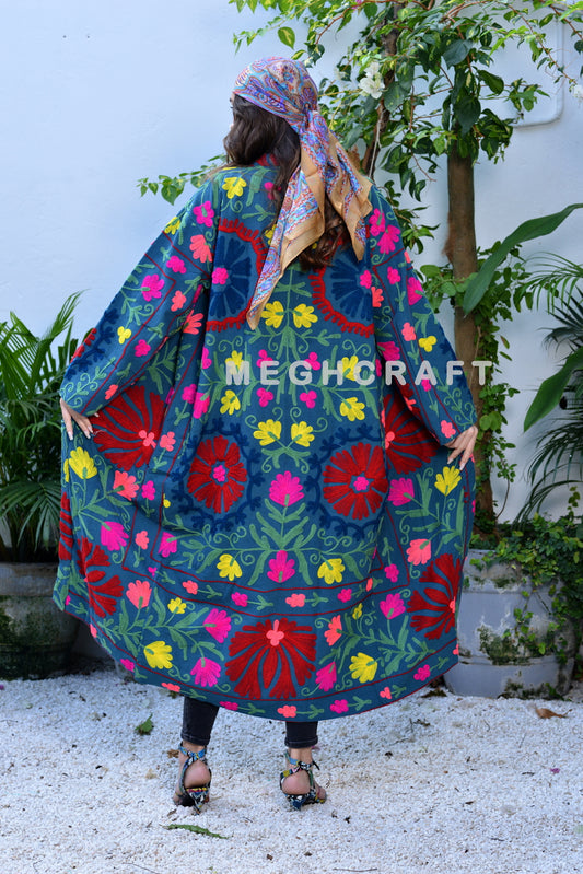 Handmade Suzani Long Jacket