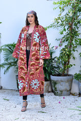 Authentic Suzani Long Jacket