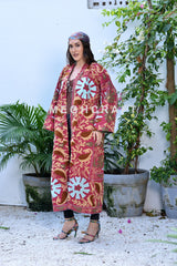 Authentic Suzani Long Jacket