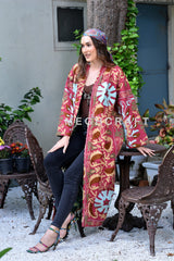 Authentic Suzani Long Jacket