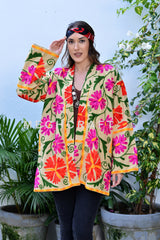 Women Fashion Suzani Jacket