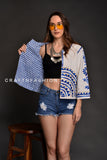 Ethnic Mirror Work Jacket